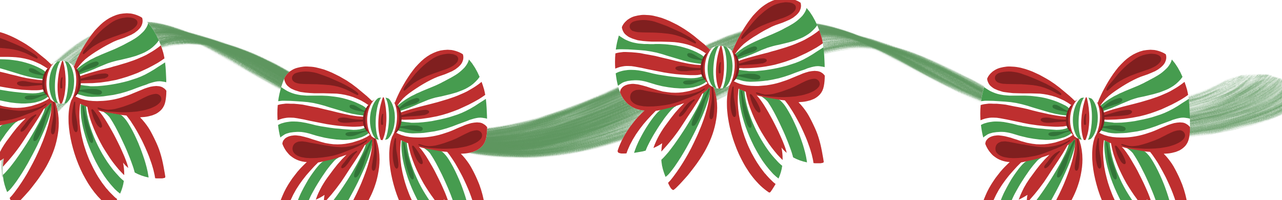 Holiday bow divider