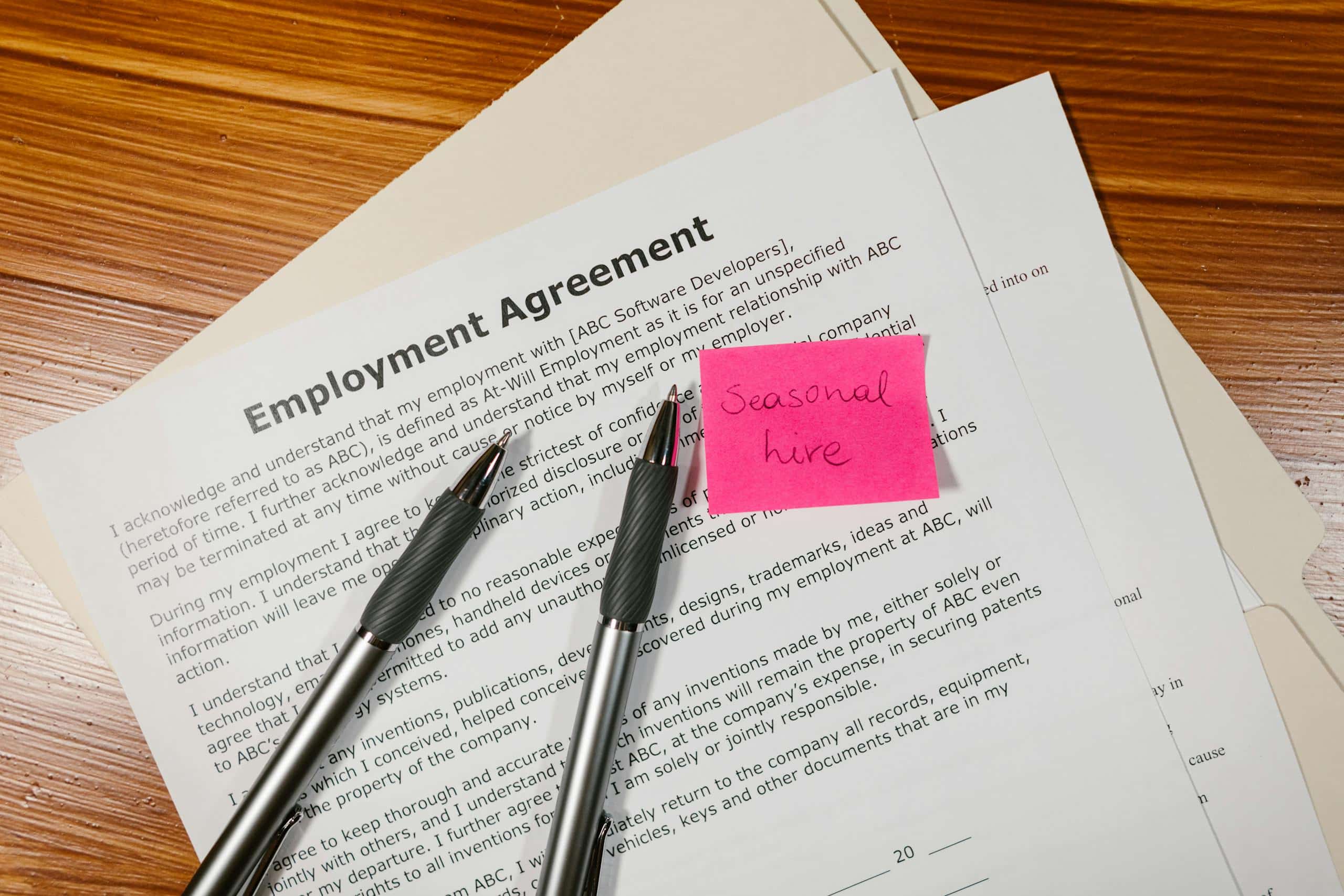 employee or contractor?