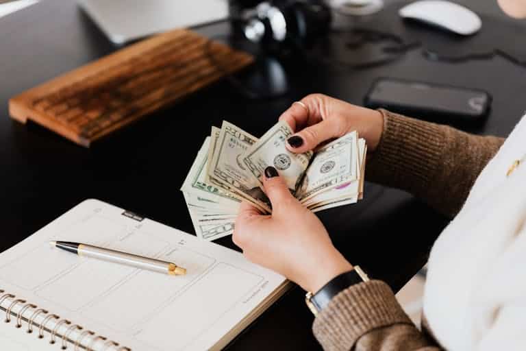 small business owner paying themselves